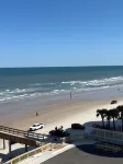 Cozy 1-bedroom condo with AC, WiFi, and Pool in Daytona Beach Shores, Florida.