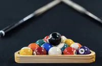 Lake house with a game room