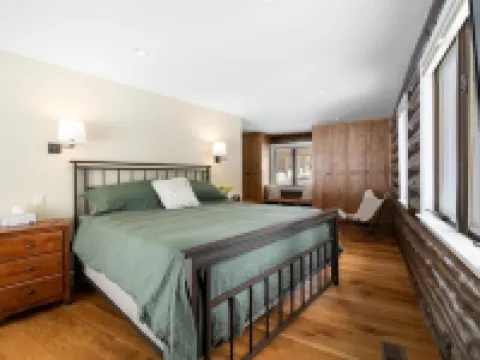 Renovated log home.  Private setting close to skiing, National Parks and Jackson Hotels in Moose Wilson Road