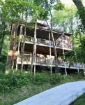 Mountain retreat by Lake Glenville: creekside, secluded, Cashiers - Glenville - Wifi