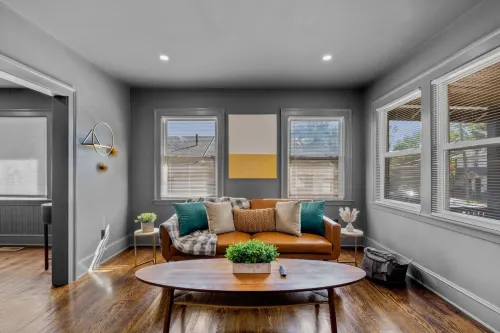 Gourmet Kitchen and Indulgent Oversized Tub - Exquisite Modern Haven Hotels in New Britain