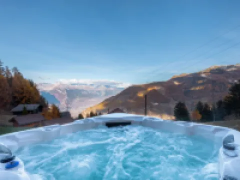Chalet Belle Roche Recently Renovated Jacuzzi Hotels in Riddes