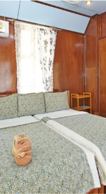 ห้องเตียงเดี่ยว 2 เตียง