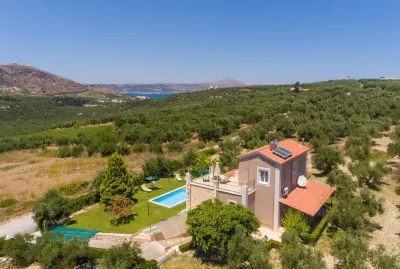 Villa Dimitris Large Private Pool Walk to Beach Sea Views A C Wifi Car Not Required Eco-Frien - 1923