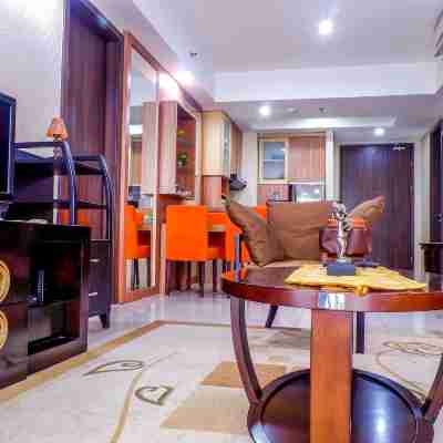 Cozy Pool View Kemang Village Residence Apartment with Direct Access to Mall Rooms