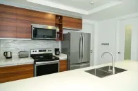 Apartment with roof top pool.