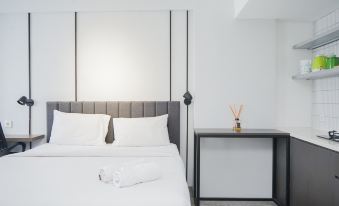 Warm and Simply Studio Room at Urbantown Serpong Apartment