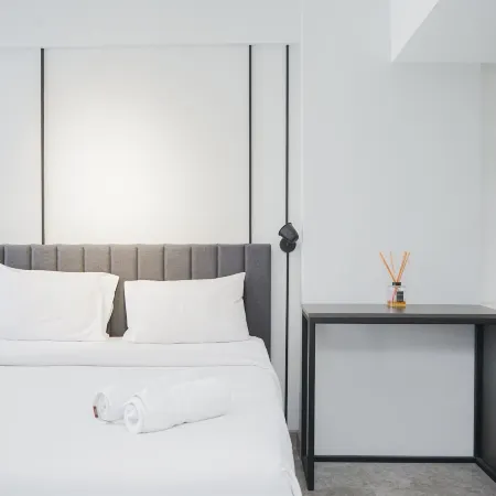 Warm and Simply Studio Room at Urbantown Serpong Apartment