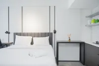 Warm and Simply Studio Room at Urbantown Serpong Apartment