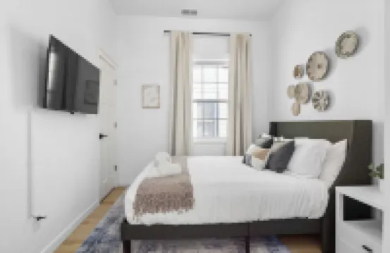 Uptown Haven: Stylish Stay Near Downtown with Bikes and Firepit near Downtown