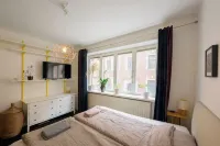 Vibrant neighbourhood in the heart of popular Södermalm. Safe and central street