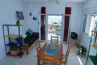 Spacious apartment near the beach with a unique view of Finikounda
