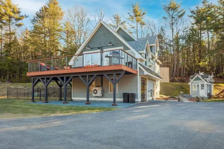 Nestled on the edge of the woods near Mount Monadnock