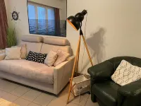 Cozy apartment on the seawall in Westende