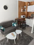 Studio type T2, hypercentre, furnished with air conditioning and parking