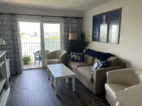 A pristine condo on the bay that comes with beautiful sunsets.