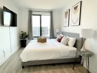 Luxury 1 Bdrm King-mins to NYC,EWR, PRU,NJPAC,Dwntwn Newark, MetLife