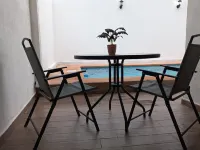 Family home with pool.