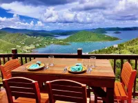 Penthouse Views Full AC Coral Bay St John, Easy Drive Restaurants, Bars, Beaches