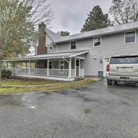 Remodeled Pittsboro Farmhouse Sitting on 220 Acres