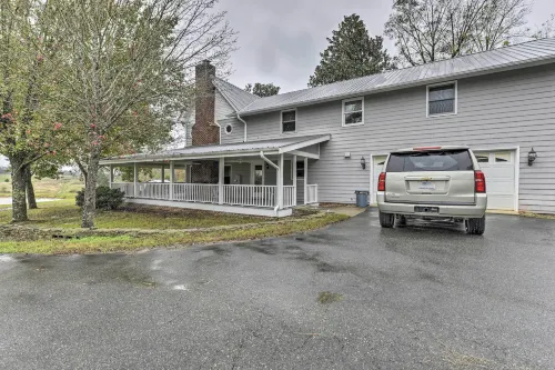 Remodeled Pittsboro Farmhouse Sitting on 220 Acres