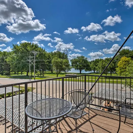 Downtown Yankton Apartment w/ Patio & River View!