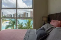 Dr02 Departamento Moderno con Vista a la Laguna en Dream Lagoons Hotels near Playa las Perlas