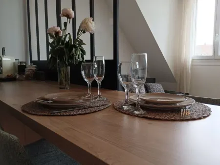 Cosy T2 apartment Hyper Centre Place Jeanne Hachette NEAR AIRPORT AND SNCF STATION
