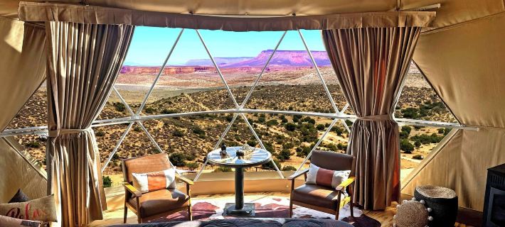 Grand Canyon Glamping Resort Hotéis em Mohave County