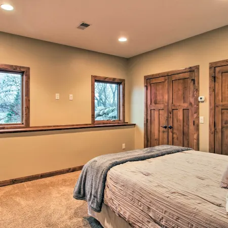 Dock, Hot Tub & Game Room: Luxe Lake Latoka Home