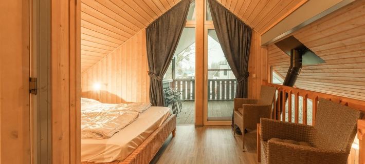 Ferienhaus im Ferienpark Mueritz Các khách sạn ở Rechlin