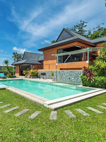 รูปภาพของพูลวิลล่า 4 ห้องนอนวิวทะเลน้ำบ่อ