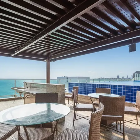Your Complete Stay With a Rooftop Pool, 40m From the Beach in Cabedelo Cmzs