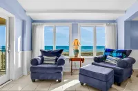 Oceanfront Condo with Balcony, AC, Views & Outdoor Pool - Dog-Friendly