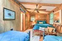 Smoky Mtn Cottage on Creek w/ Lanai & Forest Views - 3-Star