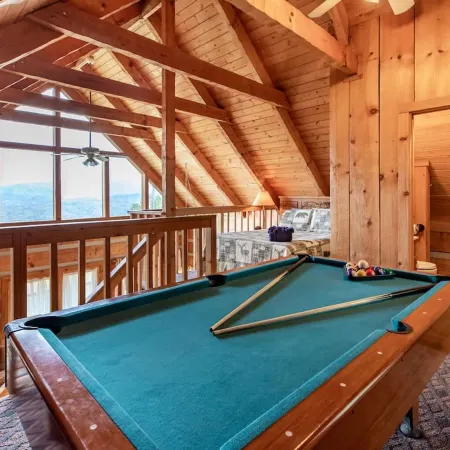 Super View,Smoky Mtn Log Cabin,Pool Table,Hot Tub