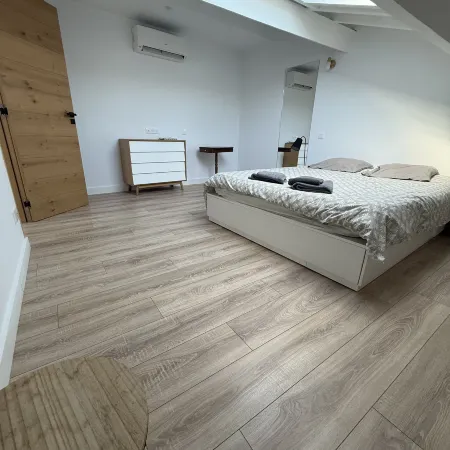 Loft Basque Hendaye - Terrasse cuisine 36m2 - clim
