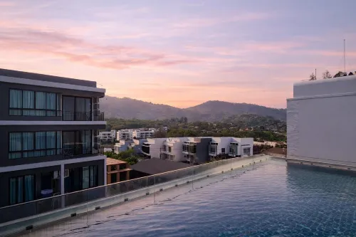 B528 Relife Condo 5 Minutes Walk To Nai Harn Beach - Mountain view