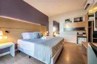 Stay Home Luxo | 1Min Praia Gonzaga | Rooftop, Piscina, Sauna & Gym - balcony