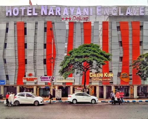 Hotel Narayani Enclave タゴールハウス周辺のホテル