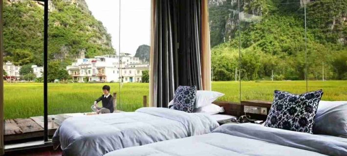 Tianjian Manbu Inn โรงแรมในต้าซิน เคาน์ตี้
