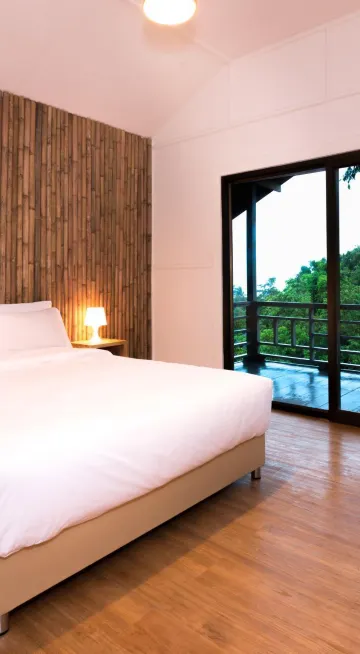 ห้องพักพร้อมวิวทะเล(เตียงควีนไซส์)