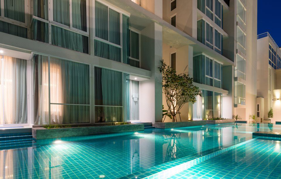 리바 비스타 리버프론트 리조트 치앙라이의 침실 인테리어