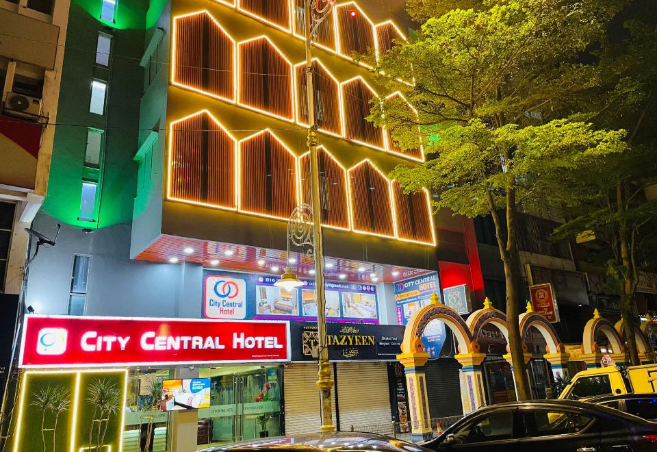 시티 센트럴 호텔 쿠알라 룸푸르의 깔끔한 로비