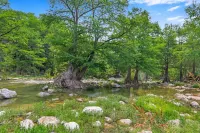 Welcome to “Gruene Lily Pad” a new river front condo steps away from Gruene!