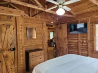 Lakefront Cedar Cabin-South Toledo Bend-fishing pier,dock-covered parking-pets👌