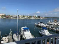 Water and Marina View Condo with Queen Sleeper and Heated Pool.