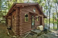 Paupack Point Wallenpaupack Lakefront  Log Home - 3 bedrooms + Central AC