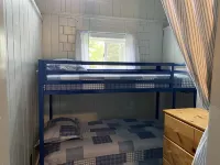 Waterfront cabin with access to Long Lake and Mud Lake.