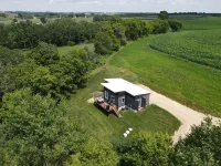 Quiet countryside shipping container home. Relax or enjoy outdoor recreation